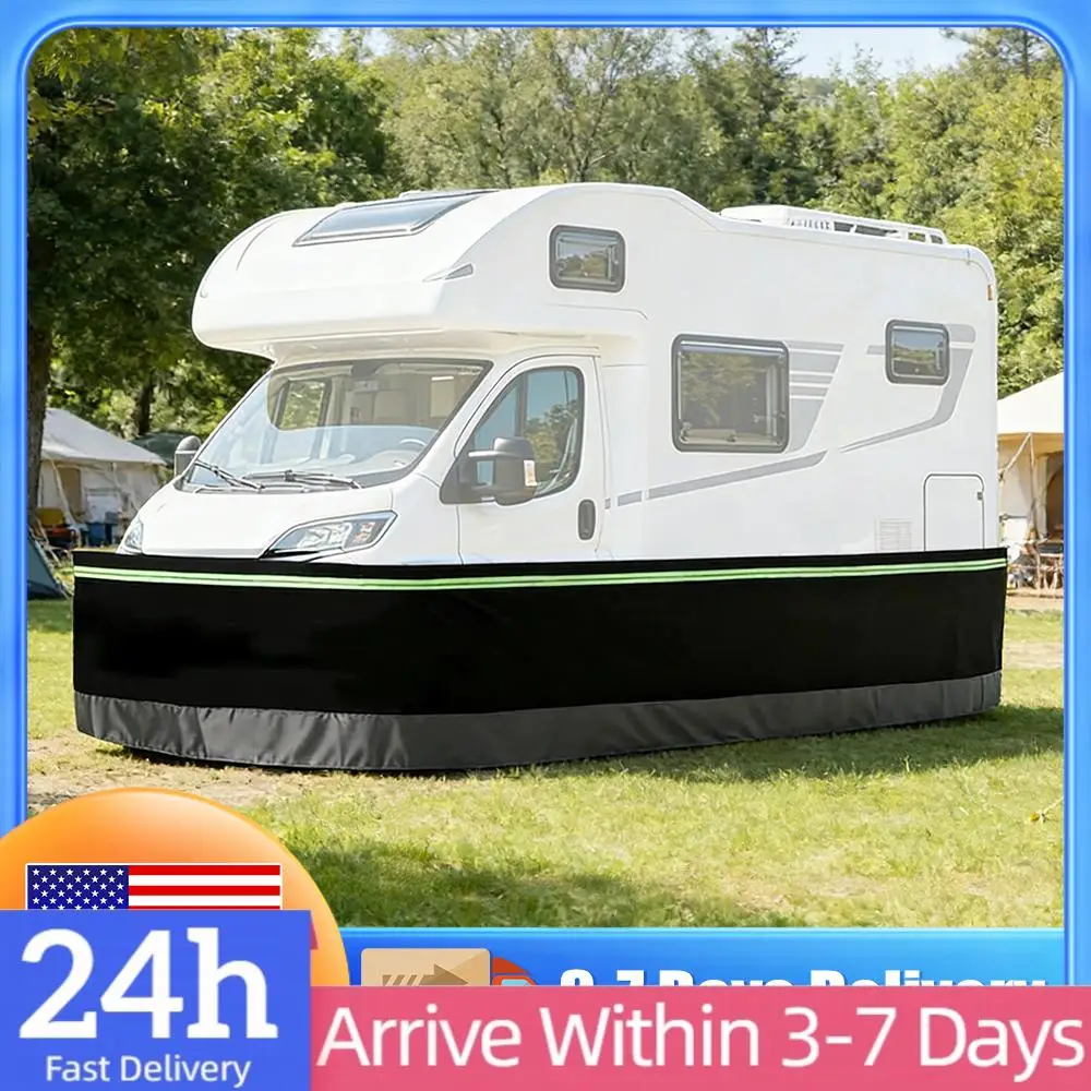 RV Skirting Easy Installation Travel Trailer Skirt Panel Easy Installation Mobile House Waterproof for Gardens Outdoor Yard Use