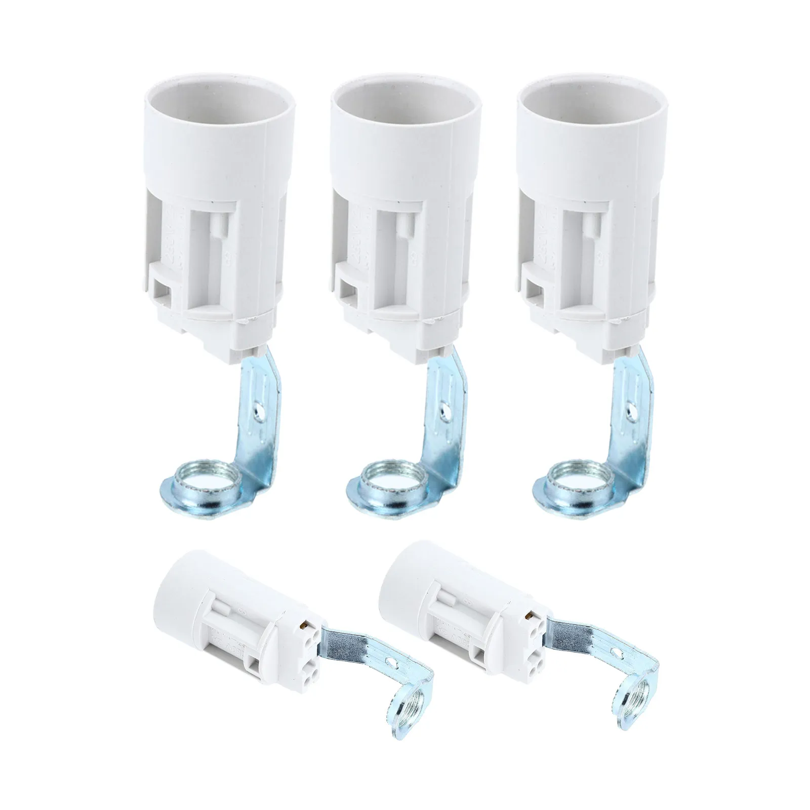 

Комплект из 5 патронов E14 для светодиодных ламп: основание для люстр, подвесных светильников, для кухни, спальни, столовой, бара