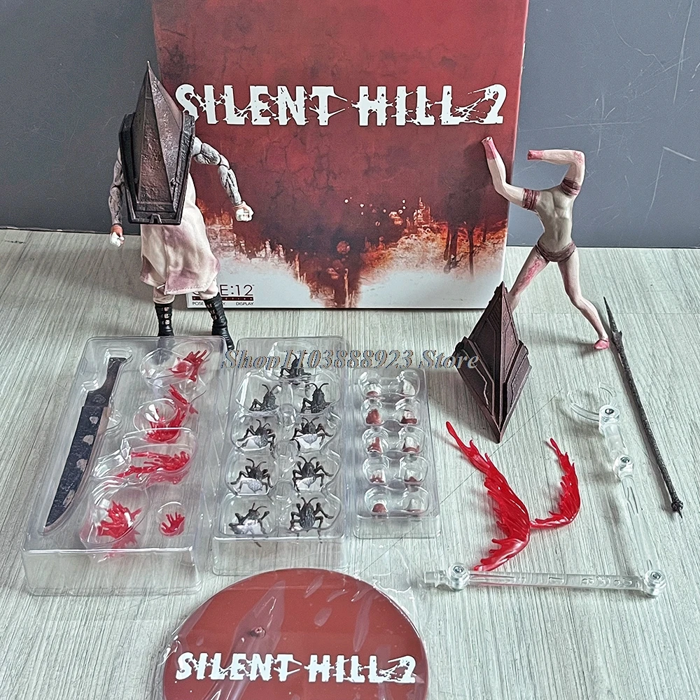 

Фигурка MEZCO Silent Hill 2 Red Pyramid Thing ONE: 12 Silent Hill, коллекция игрушек, подвижная модель куклы, подарки на день рождения