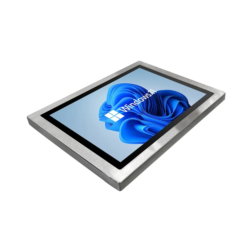 タッチパネル産業用PC 10.4インチ、12.1インチ、15インチ、17インチ、19インチLCDパネルPC、壁掛け式Android産業用パネルPC