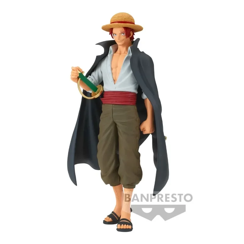 

Оригинальная оригинальная аниме-игрушка BANPRESTO Shanks DXF серии GRANDLINE SHANKS, анимационный персонаж, экшн-игрушка