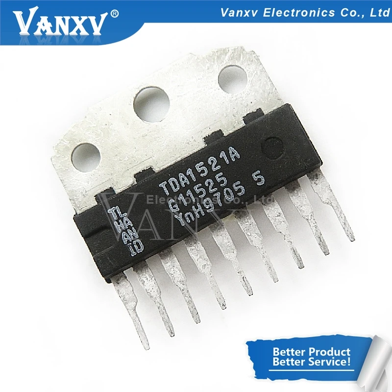 1-20PCS TDA1521A TDA1521 L2724 2724 TA75458S TA75458 LA2500 2500 BA3308 3308 AN7523 7523 SIP-9