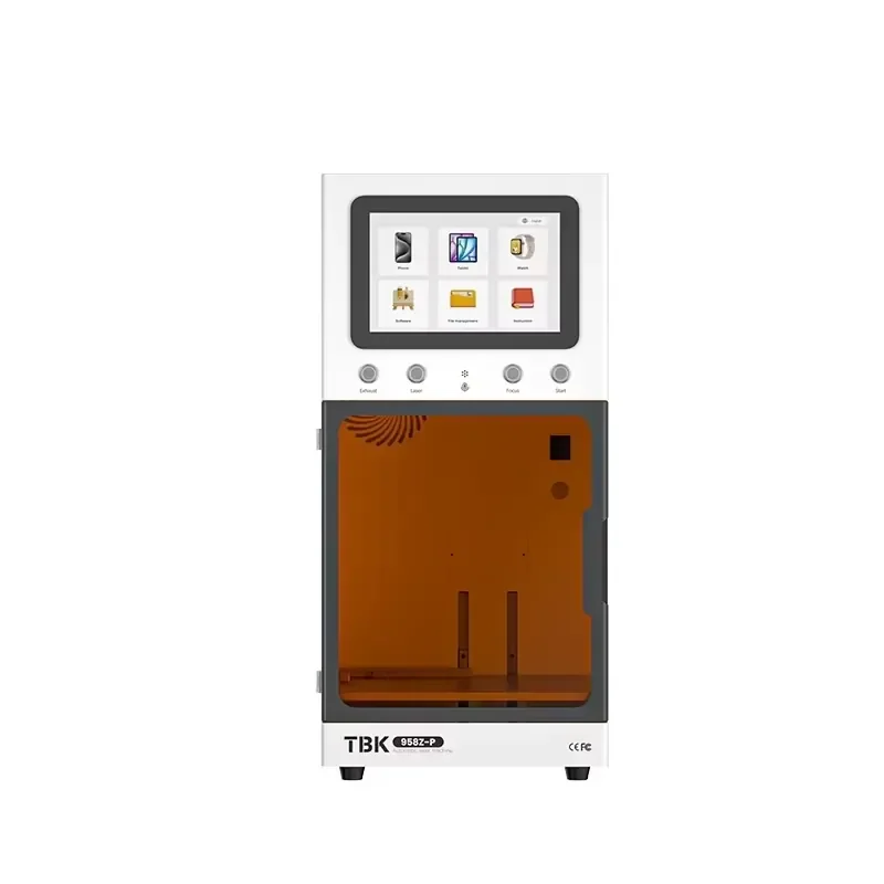 TBK 958ZP Electric Large Area UV Separator Machine PLC | Mobile Phone Tablet Back Glass Remover 1 Year