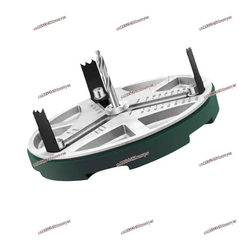 

Multifunctional Woodworking Hole Opener Adjustable Bimetal Opening 45-130mm Wood Board Gypsum Board Plastic Aluminum Plate