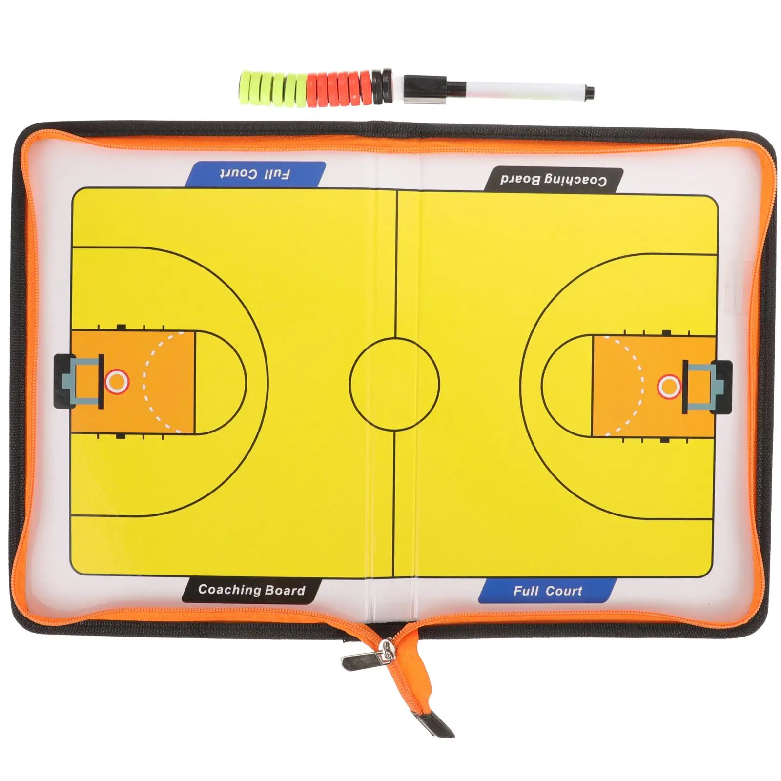 バスケットボールボード クリアプリント PU 耐久性のある多機能 使いやすい 戦略ゲーム コミュニケーショントレーニング