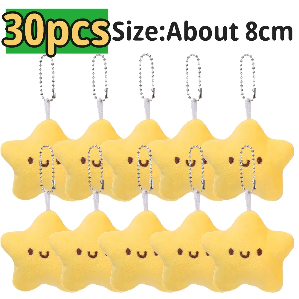 Yellow Little Star Pendant Keychain, Cute Gift