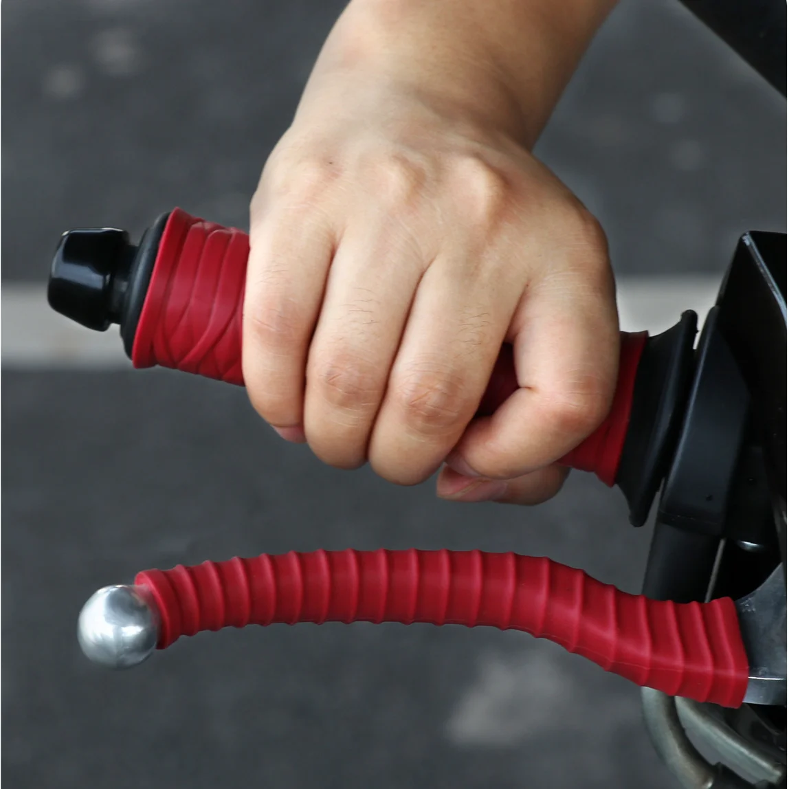 Universal Self-Shrinking Non-Slip Handlebar Sleeve Protector Motorcycle Silicone Handlebar Grip Covers