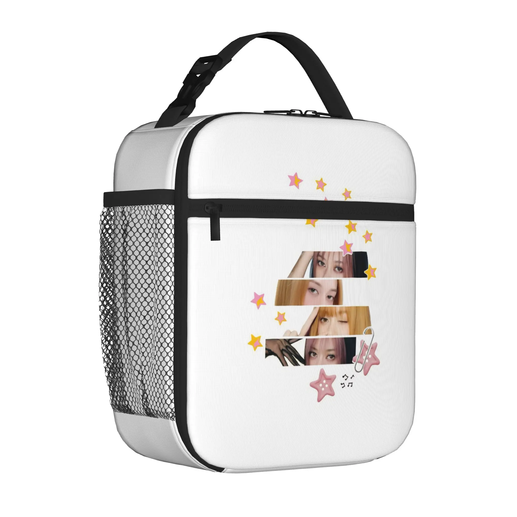 Katseyes Kpop Girl Group Thermal Insulated Lunch Bag for Picnic  Portable Food Bag Container Cooler Thermal Lunch Boxes