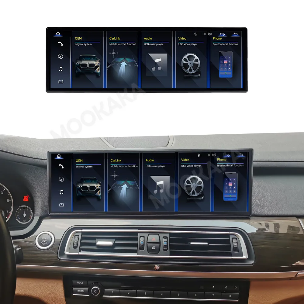 14.9inch HD Touch Screen Linux CarPlay FOR BMW 7 Series F01 F02 F04 2009 2010 2011 - 2017 Car Radio GPS navi multimedia player
