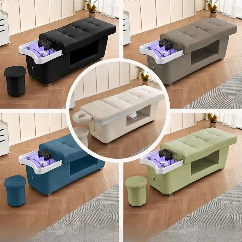 Japanese Shampoo Chair Head Spa Fumigation Water Circulation Hair Cadeira Cabeleireira Chairs Bed Heads Beauty Chair Salon