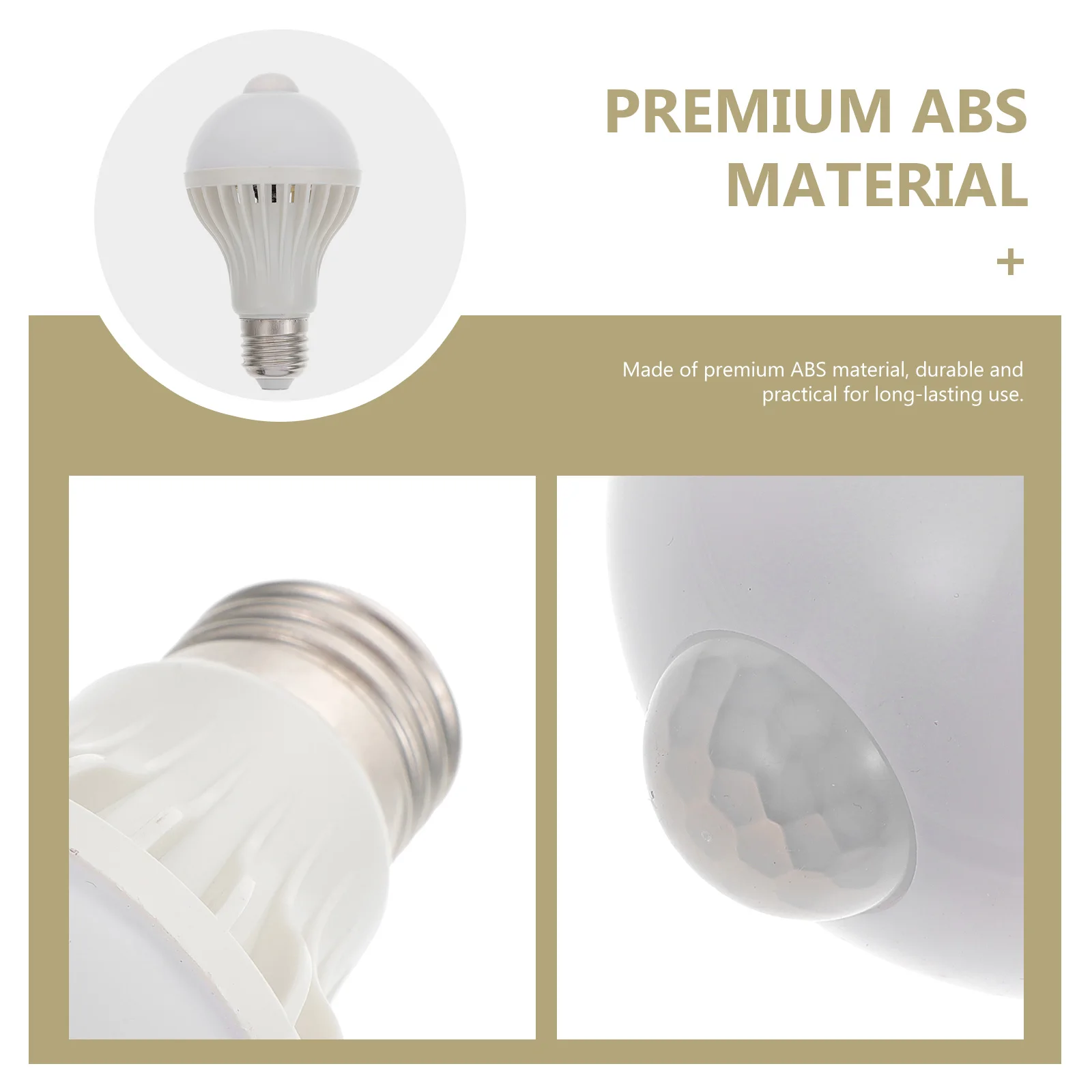 

Body Plastic Bulb Replacement Infrared Sensor Light Eye-Protection Energy-Saving Bulb For Warehouse Stairs