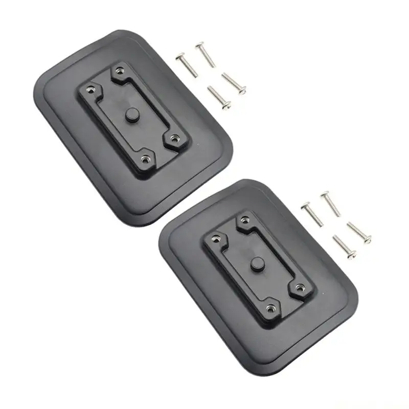 

31BE 2Pcs Kayaking Inflatable Boats Rod Holder Fixed Base Fish Finders Mount Kayaks Stand Pad Fishing Tool Accessories