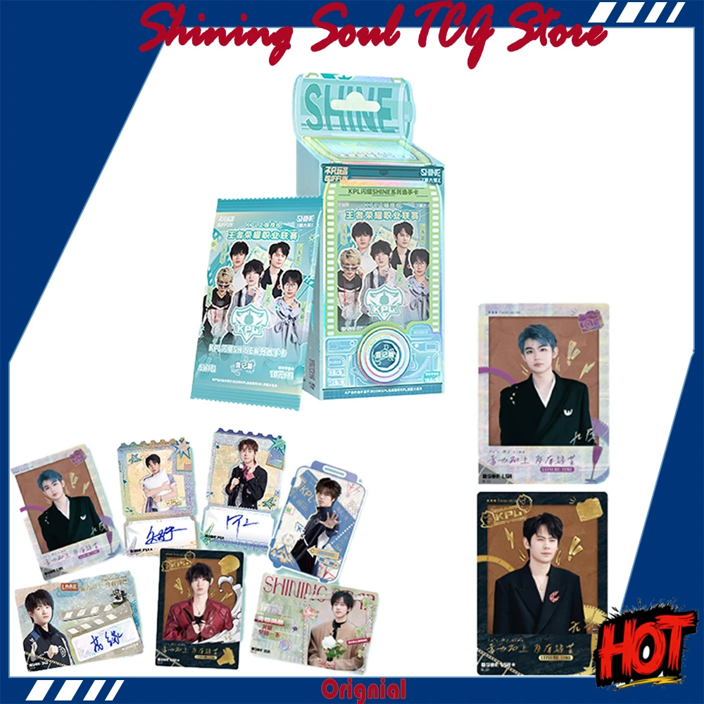 Buffun Official KPL Esports Player Cards Honor of Kings Sparkle Vol.6 Competition Record Collection Cards Booster Pack Gifts