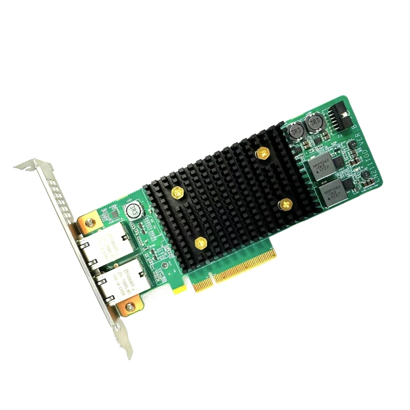 Para X540-T2 Intel X540 Chipset PCIe x8 Dual Copper RJ45 10Gbps Puerto Tarjeta de red Ethernet Compatible