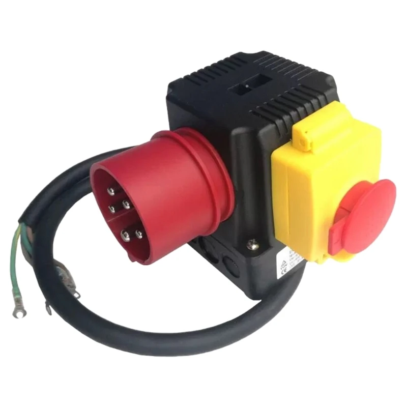 

N7MD Industrial Machine Switches 400V 3 Phase Emergency Stop Flap with Phase Reversal & Cable Heavy Duty Equipment Switches