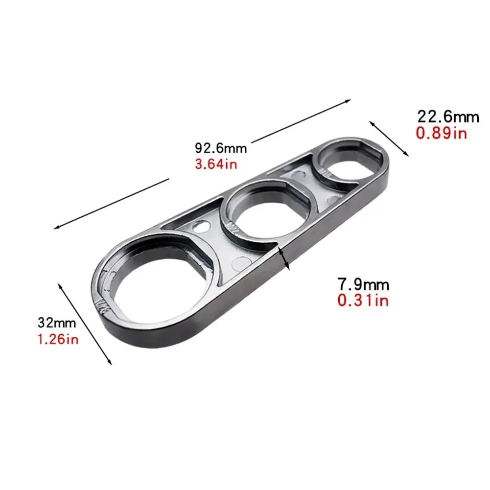 1pc 2 In 1 Faucet Aerator Wrench Water Flows Adjusting Faucet Bubbler Wrench Faucet Maintenance Tool For Home Bathrooms Kitchens