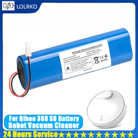 2025 New 14.4V 3500mAh12800mAh 6800mAh Replacement Battery for 360 S6 Rechargeable 14.4V Li-ion Battery Robotic Vacuum Cleaner