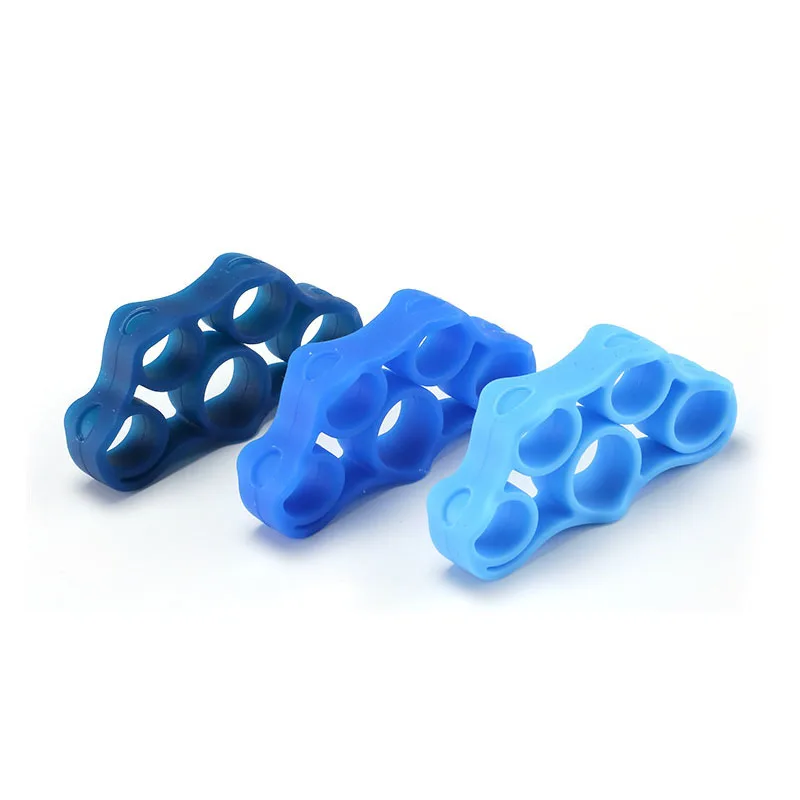 Finger Exercise Rehabilitation Training Device Silicon Band Tension Strength Exerciser High Elastic Hand Finger Strengthener