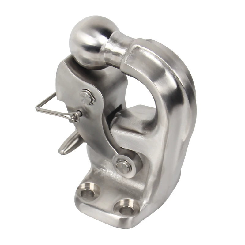 Trailer Hitch Tow Hook Pulling Yacht Pickup and Towing Rescue Stainless Steel Oneness Trailer Balls for Offroad Trailer Parts