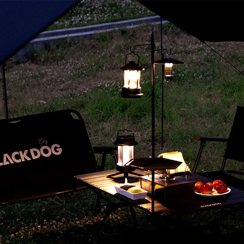 Blackdog Camping Light LED Outdoor Flashlight Waterproof Camping Ambient Light Tower 3 Modes USB Portable Camping Lights