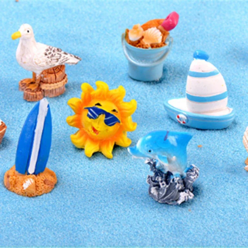 Креативный-дизайн-украшения-для-дома-аксессуары-для-украшения-аквариума-смола-парусник-миниатюры-микропейзажные-материалы