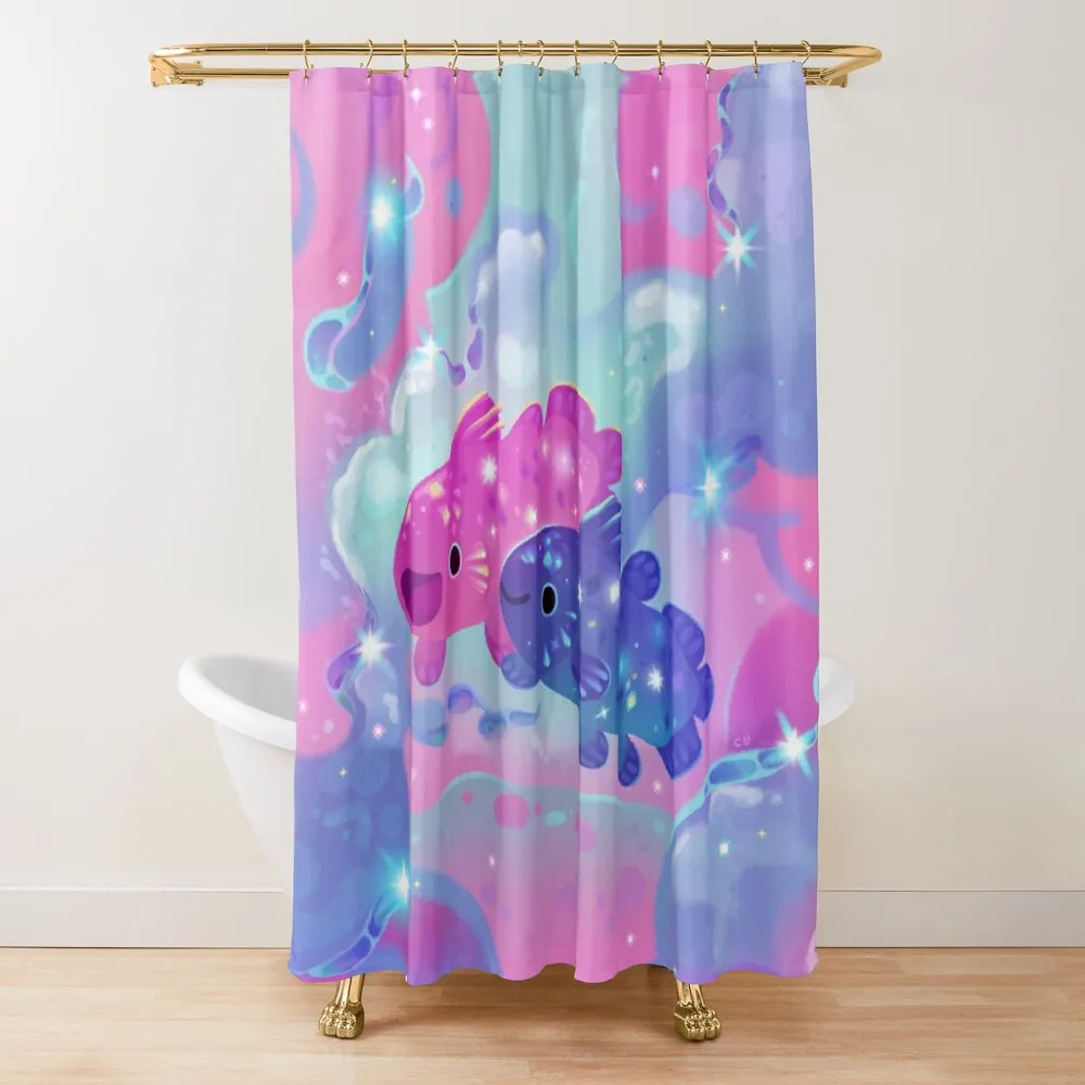 

Coelacanth Shower Curtain Funny Shower Bathroom For Shower Bathroom Deco Curtain