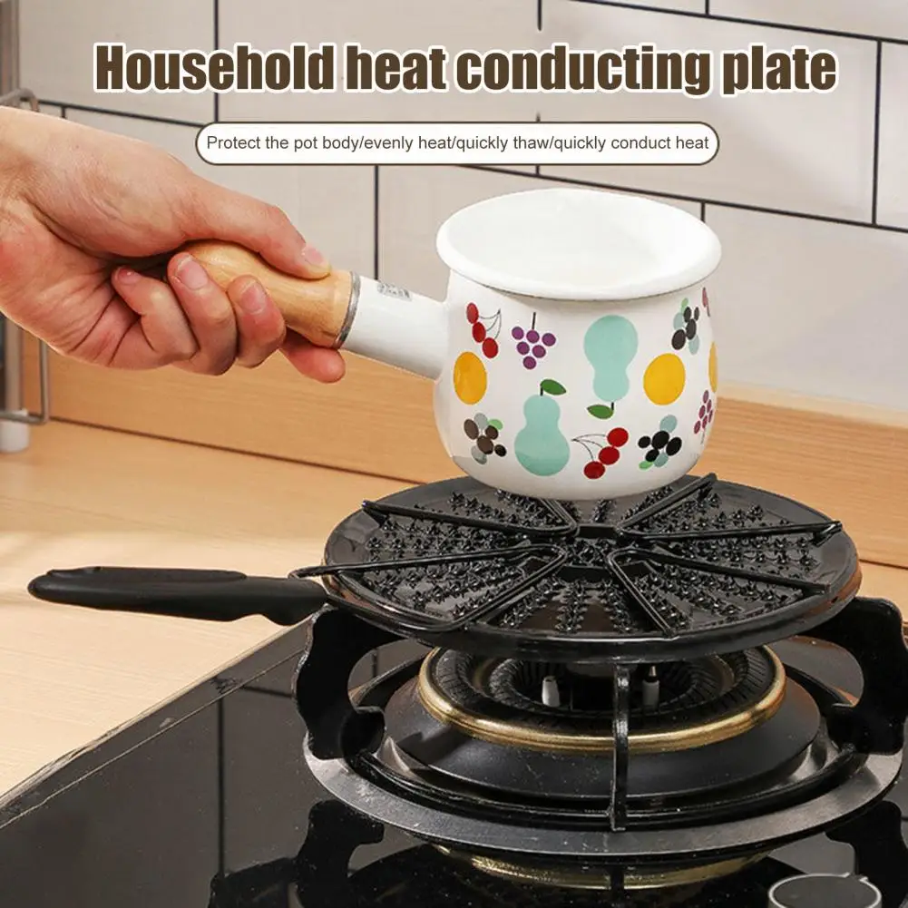 

Gas Stove Heat Diffuser Plate Electric Stove Heat Conduction Plate Induction Cooker Adapter Simmer Disc Heat Diffuser Disc