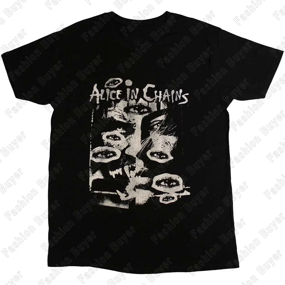 Rock Band Alice in Chains Jar of Flies Album Graphic T-shirt Men's Women Gothic Punk Pop Music Streetwear Male Fashion T Shirts