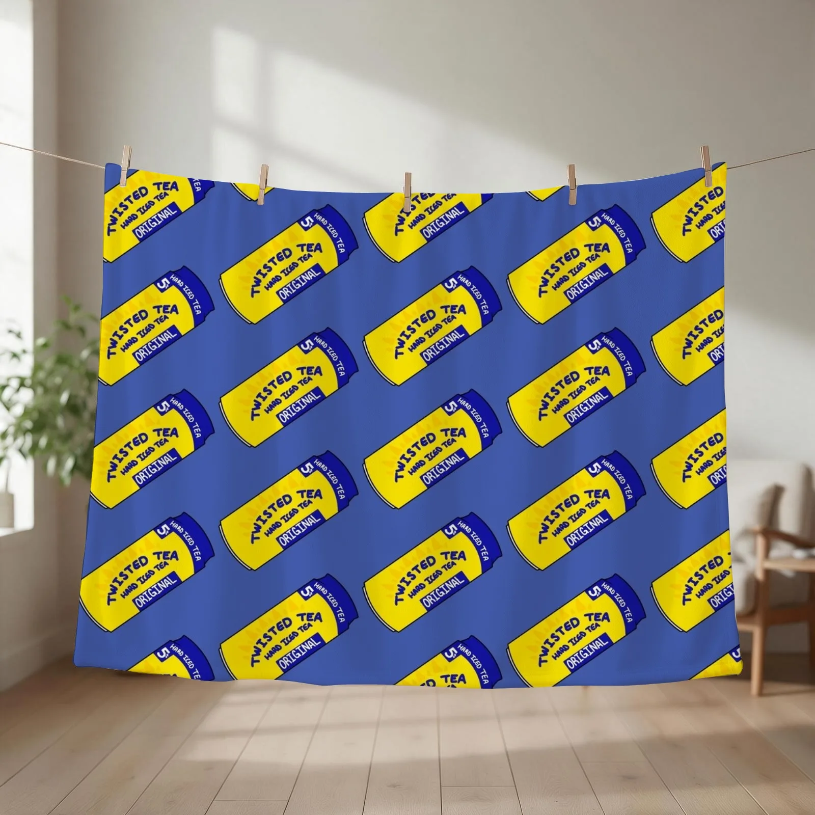 Twisted Tea Throw Blanket christmas gifts Beautifuls Cute Plaid Decorative Sofa Blankets