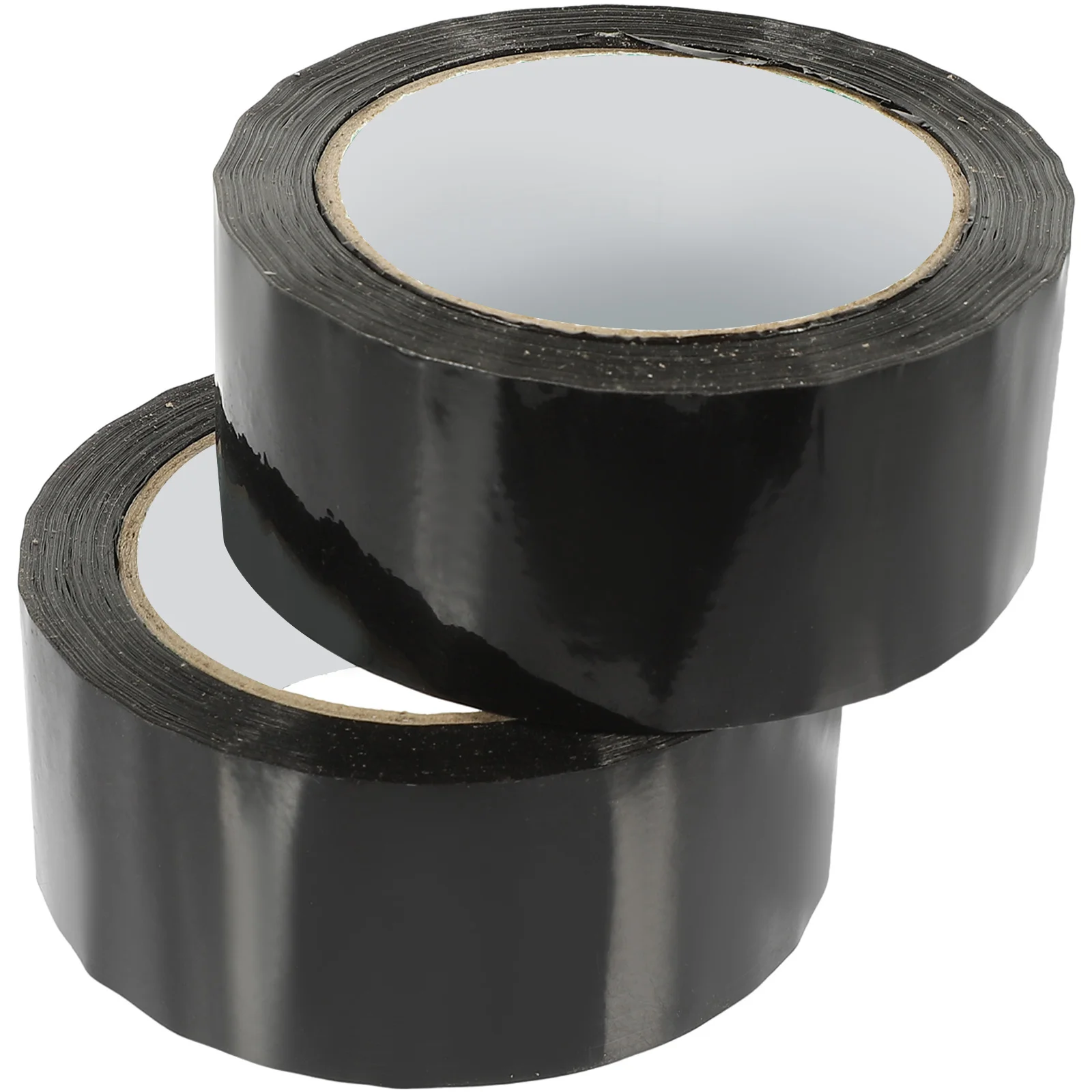 

2pcs 2 Rolls Black Packing Heavy Duty For Boxes Sealing Shipping Moving Packaging Tape Rolls Multi-Function Carton Seal Tape