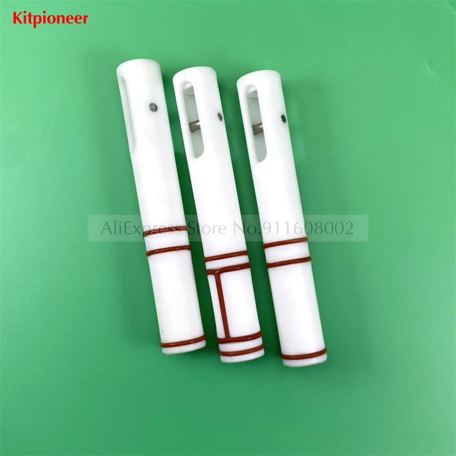 Three Pieces Valve Rods MK Soft Ice Cream Machine Discharge Valve Pistons Spare Parts Accessories Fittings Outer Diameter 24mm