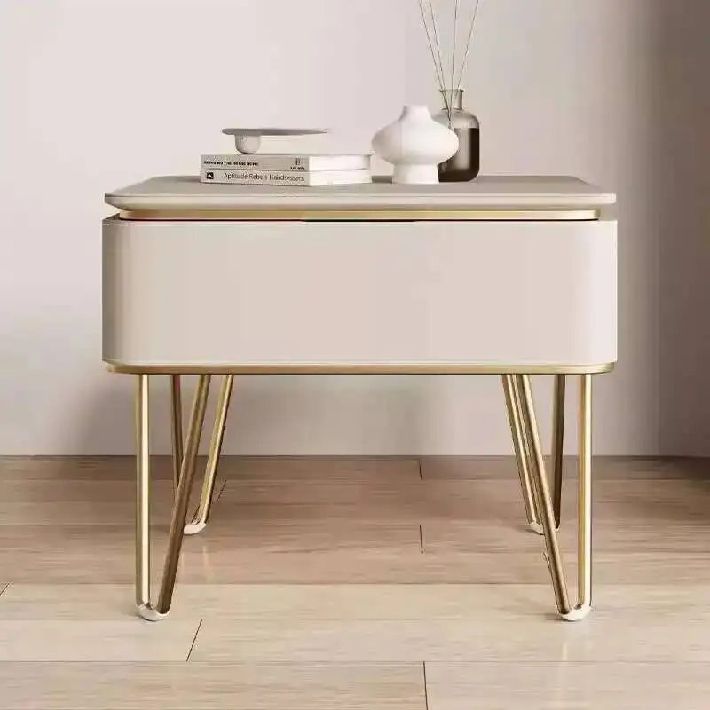 

Table Nordic Night Storage Italian Modern Aesthetic Simple Nightstand Luxury Simple Cajones De Dormitorio Bedroom Furniture