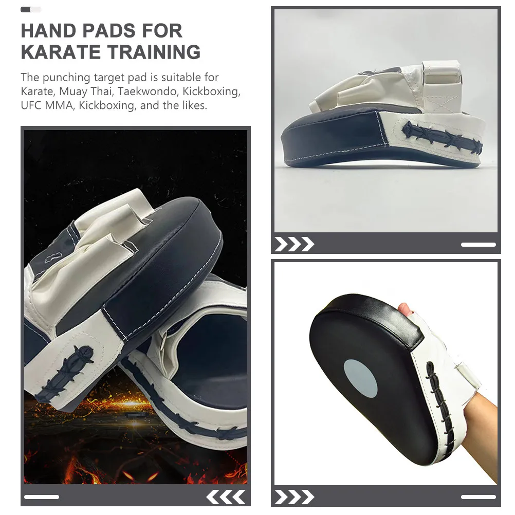 Boxing Strike Pad Curved Focus Mitt for Muay Thai Kickboxing Taekwondo Karate Mma Training Exquisite Workmanship Five Finger