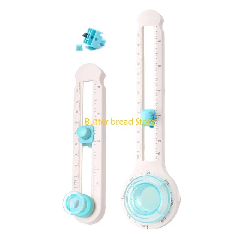 W89C أداة تقليم الورق متعددة الوظائف تدوير أداة قصاصة الورق الدائرية