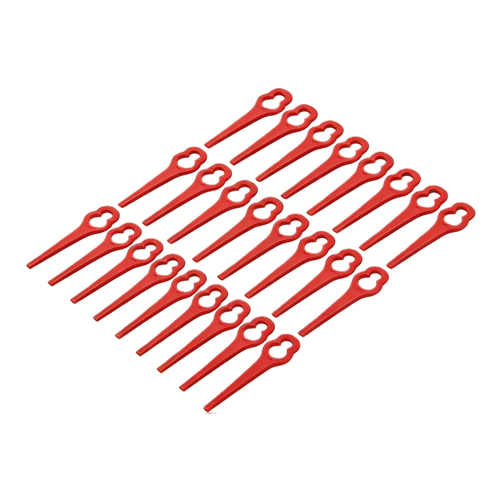 40pc Plastic Blades For Parkside  For PRTA 20-LiA1  IAN 311046 91099406 Trimmer L85mm Yard Garden Power Equipment Tools
