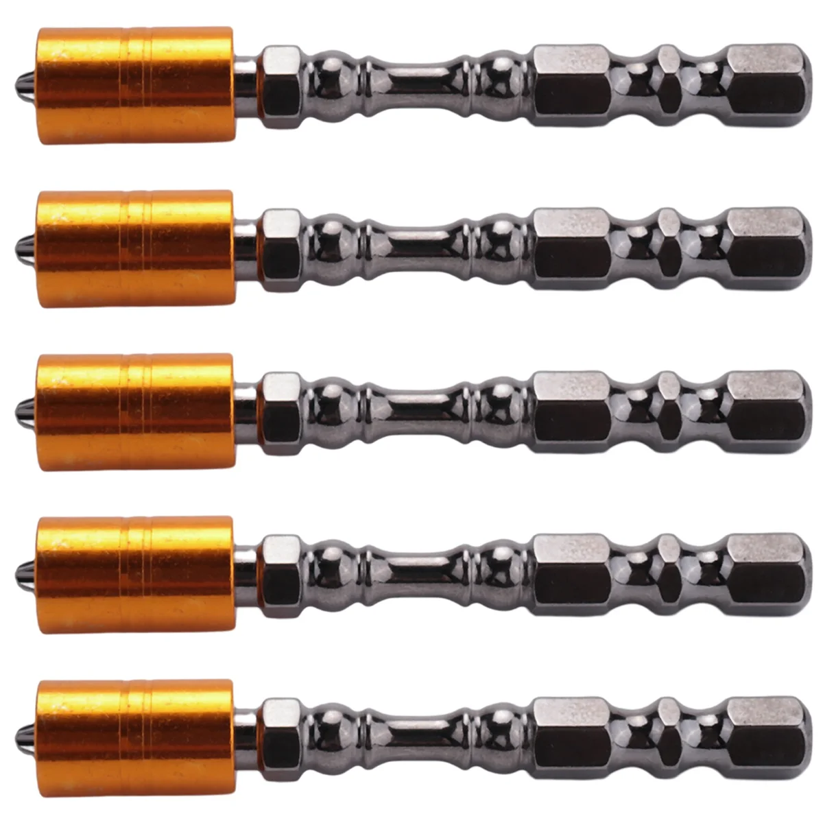 5 Pcs Strong Magnetic Screwdriver Bit Set 65Mm Phillips Electronic Screwdriver Bits For Plasterboard Drywall Screw Driver