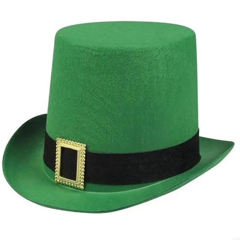 P88B Pork Pie Hat Bowler Top Hat Fedora Irish Leprechaun Hat Magician Top Hat