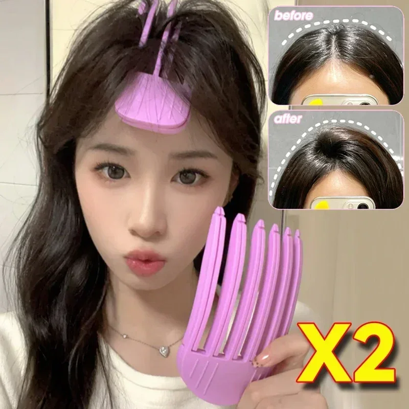 3/6Teeth Fluffy Hair Roots Clips Comb Lazy Hair Top Styling Curling Barrel Portable Korean Hairs Clip Volume Wind Sculpting Comb image 2