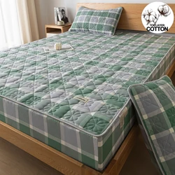 A-Class Pre-Washed Cotton Mattress Protector Cover - Ultra Soft, Antibacterial, Hypoallergenic for a Serene Sleep Experience