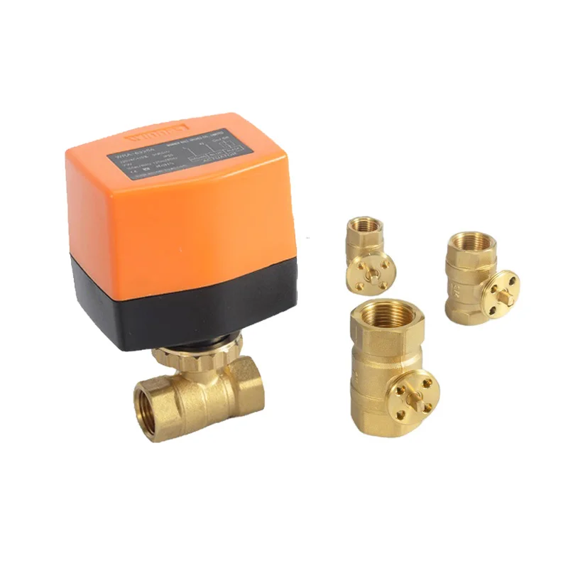 

Winner Winvall China Valve Supplier WRA-6320A Motorized 2 Way Valves 1/2'' 3/4'' 1'' On/Off Control Electric Brass Ball Valve