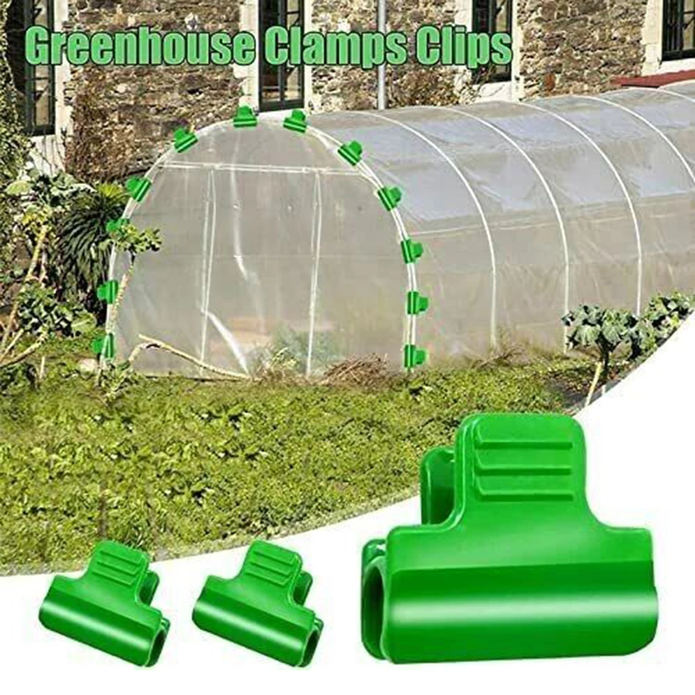 Retaining Clip Halteclip Plastic Greenhouse Accessories Lamination Clips Long Life 20mm Greenhouse Clips 40 50 PCS