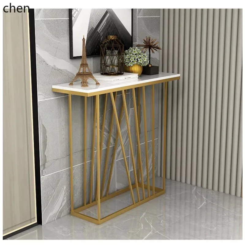 DSA Marble Entryway Table Living Room Entryway Console Modern Simple Partition Entryway Cabinet