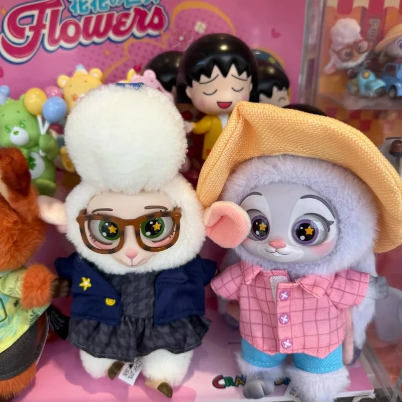 Zoot//opia виниловая серия слепая коробка милый персонаж мультфильма виниловая плюшевая сумка кулон игрушка кукла загадочная коробка модные игрушки подарок