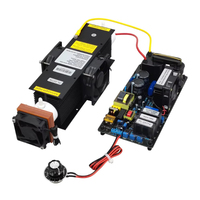 Patented Product 15G/H 15grams Adjustable Ozone Generator Kit Inside and Outside Double air Cooling With Cooling Fan