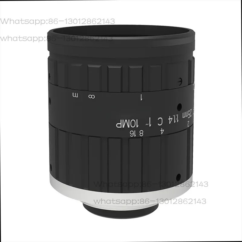 10 million pixel 1-inch C-port 6mm-50mm machine vision inspection fixed focus lens