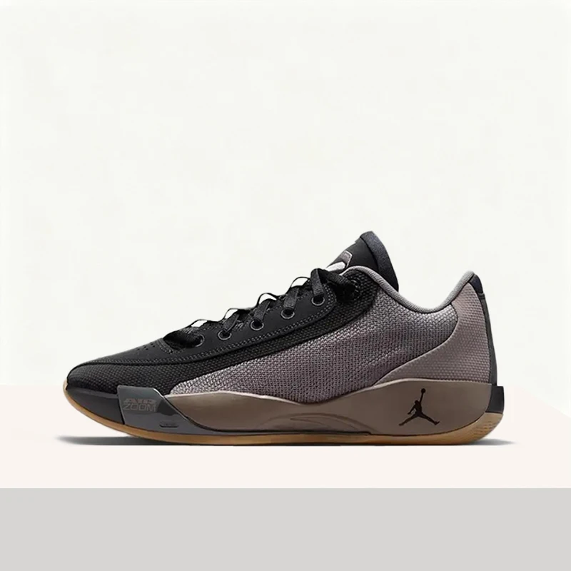 Nike Jordan Luka.77 Retro Soft Low-Top Zapatos de baloncesto transpirables y con soporte para deportes al aire libre para hombre, negro/gris HF0819-200