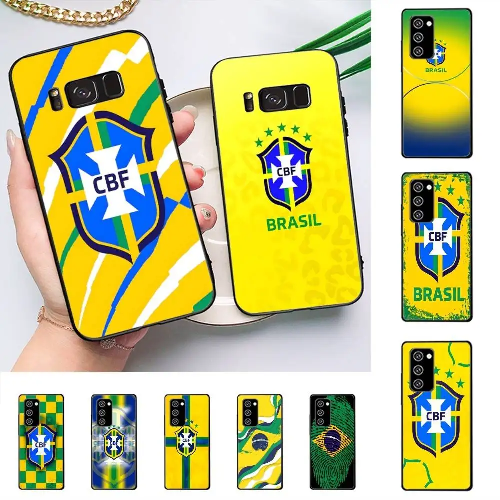 B-Brazil Flag Phone Case For Samsung J 7 plus 7core J7 neo J6 plus prime J6 J4 J5 Mobile Cover