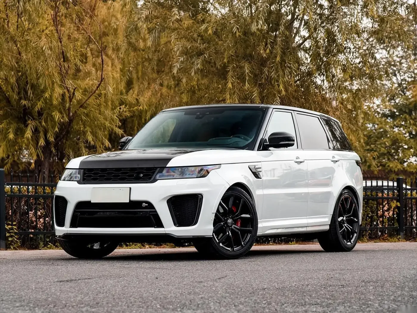 طقم هيكل LDR لنادي التعديل BR لـ Ran Ge Rover 2013-2017 ترقية إلى 2018-2021 Sport Svr ملحقات السيارات مصدات غطاء السيارة
