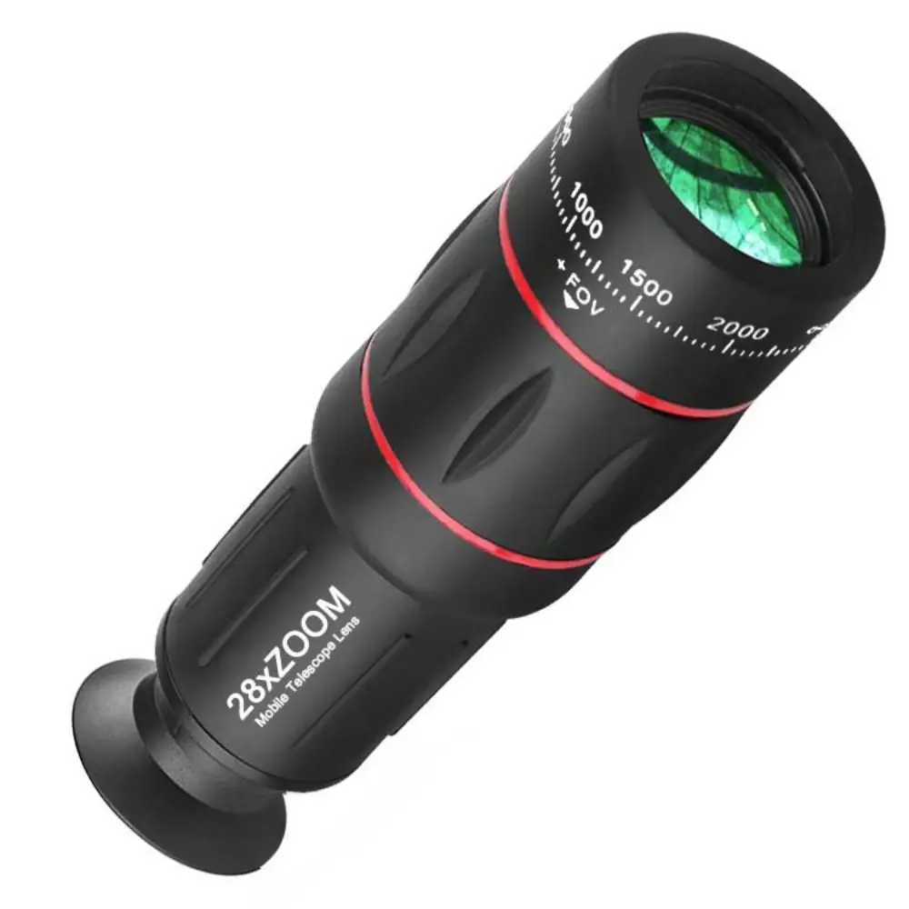 

Телеобъектив для внешнего мобильного телефона, универсальный монокуляр с 18-кратным зумом, профессиональный HD-ночное видение