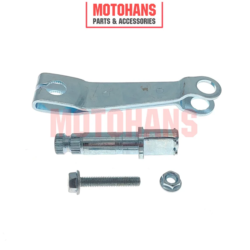 

MOTORCYCLE PARTS REAR BRAKE ARM WITH BRAKE AXLE AND BOLT MOTORCYCLE ACCESSORIES FOR HONDA XR150L